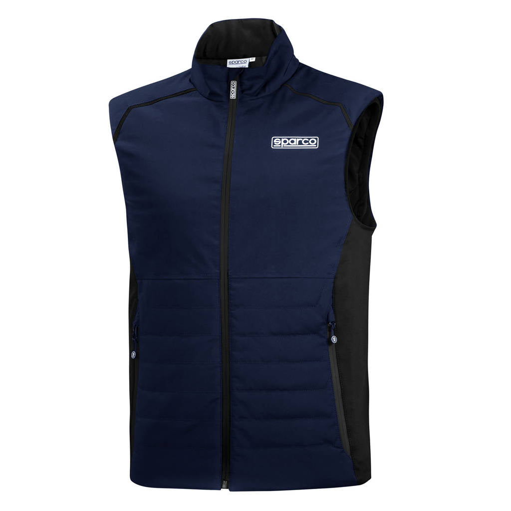 SPARCO 01362BMNR4XL VEST Waistcoat, navy blue/black, size XL Photo-0 