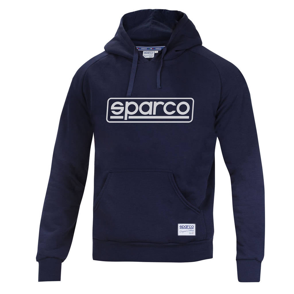 SPARCO 01315BM1S HOODIE "FRAME", navy blue, size S Photo-0 