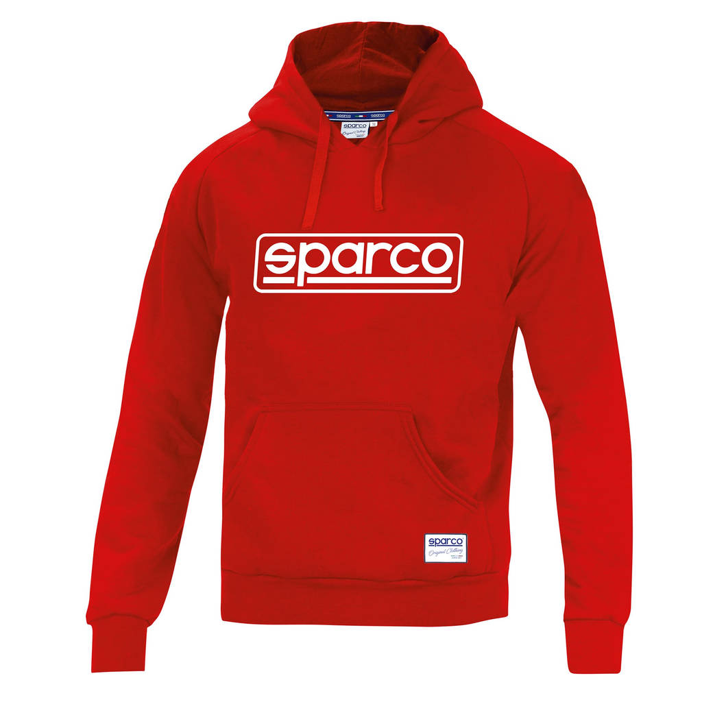SPARCO 01315RS4XL HOODIE "FRAME", red, size XL Photo-0 