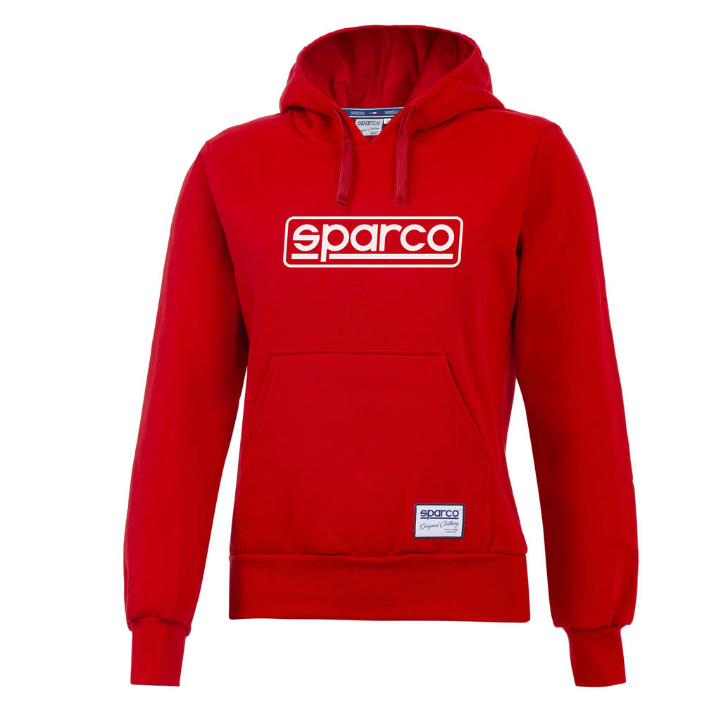 SPARCO 01316RS1S HOODIE LADY "FRAME", red, size S Photo-0 
