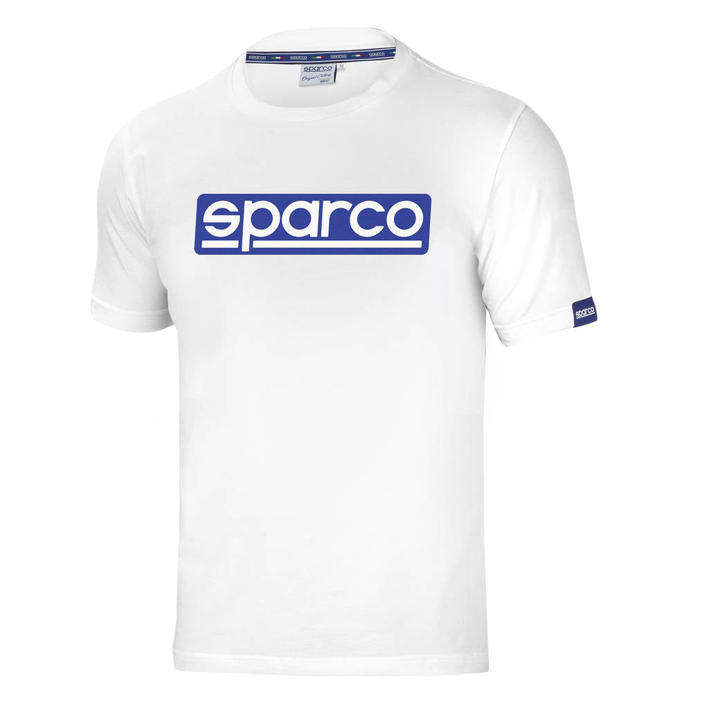 SPARCO 01327BI3L T-SHIRT "ORIGINAL", white, size L Photo-0 