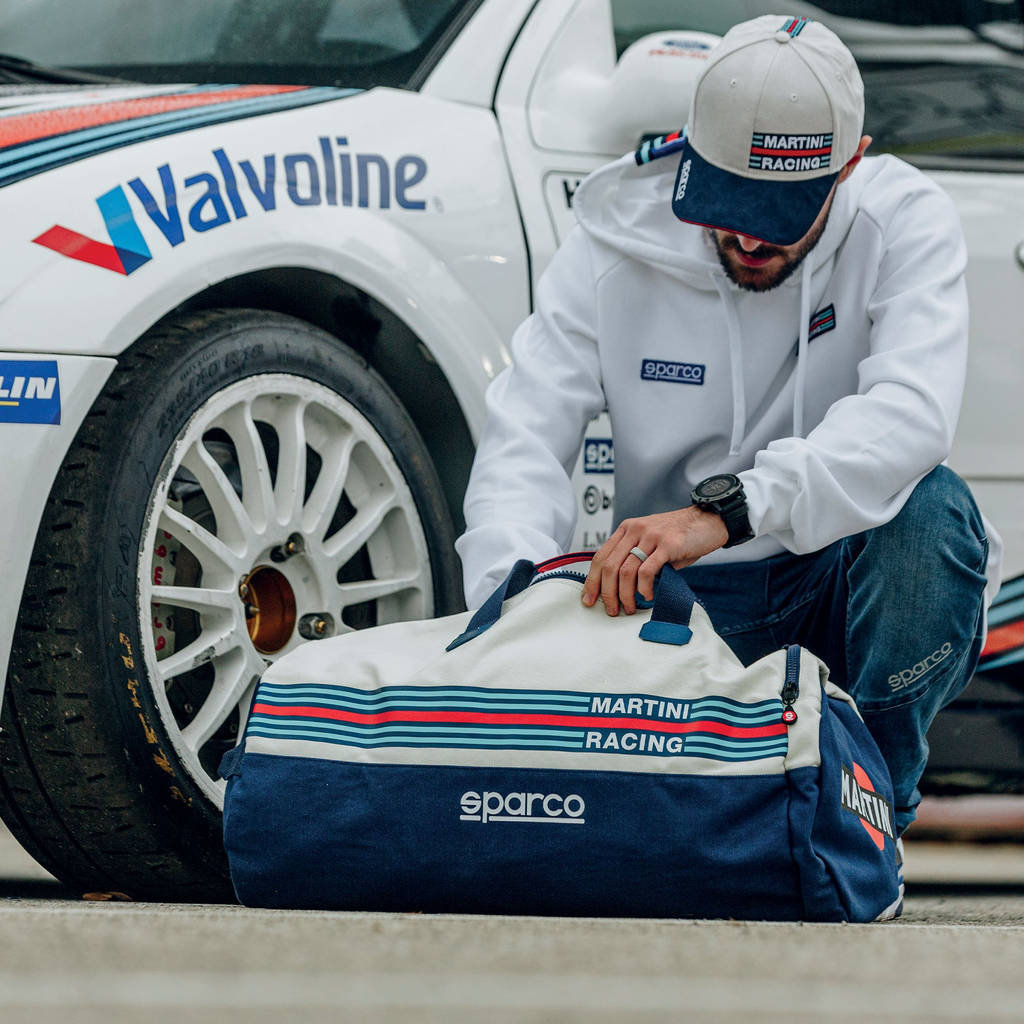 SPARCO 099100MR Sportbag MARTINI RACING, 62x30x30 cm Photo-3 