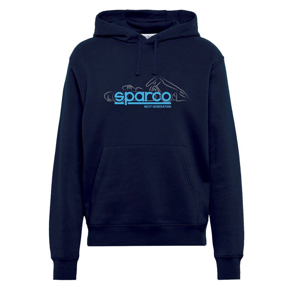 SPARCO 017024BM0506 HOODIE "NEXT GENERATION", navy blue, 5-6 years Photo-0 