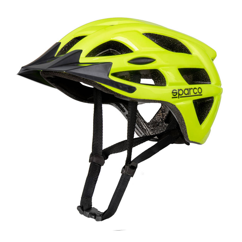 SPARCO 099116GF3L E-SCOOTER Helmet, CE / EN1078 (EU), yellow, size L (58-61 cm) Photo-0 