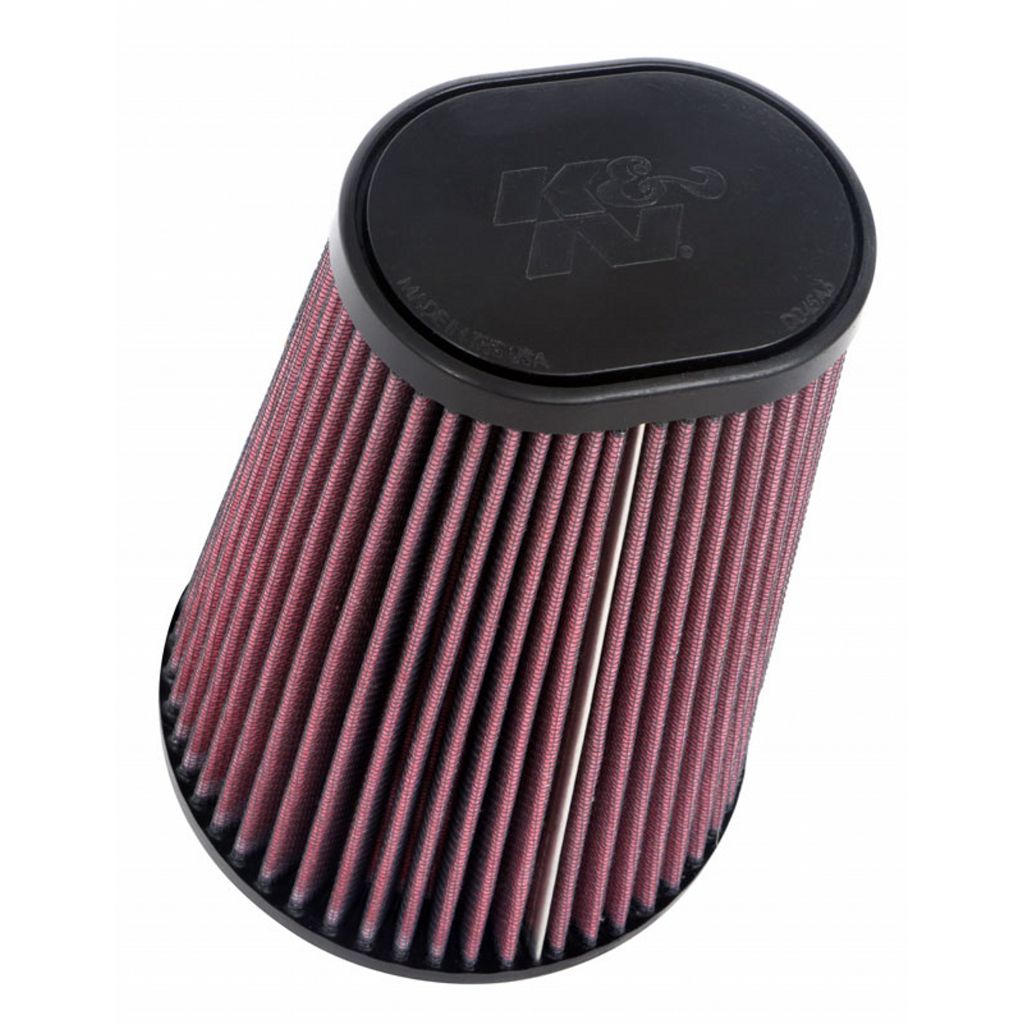 K&N RU-1021 Universal Clamp-On Air Filter 4-1/2"FLG, 5-7/8"B, 3-1/4" X 4-1/2"T, 8"H Photo-0 