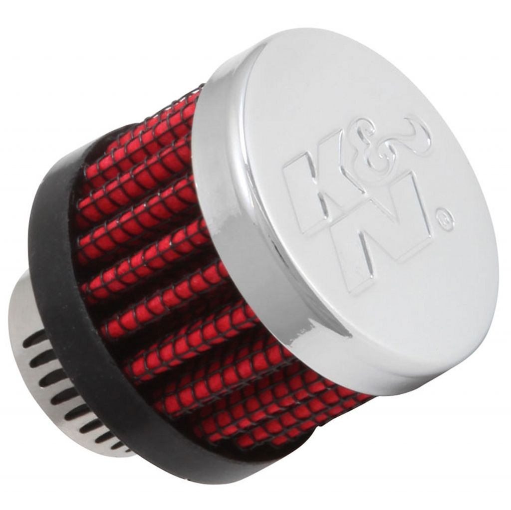 K&N 62-2480 Vent Air Filter / Breather 5.512" FLG 1-3/8" OD 1-1/8" H Photo-0 