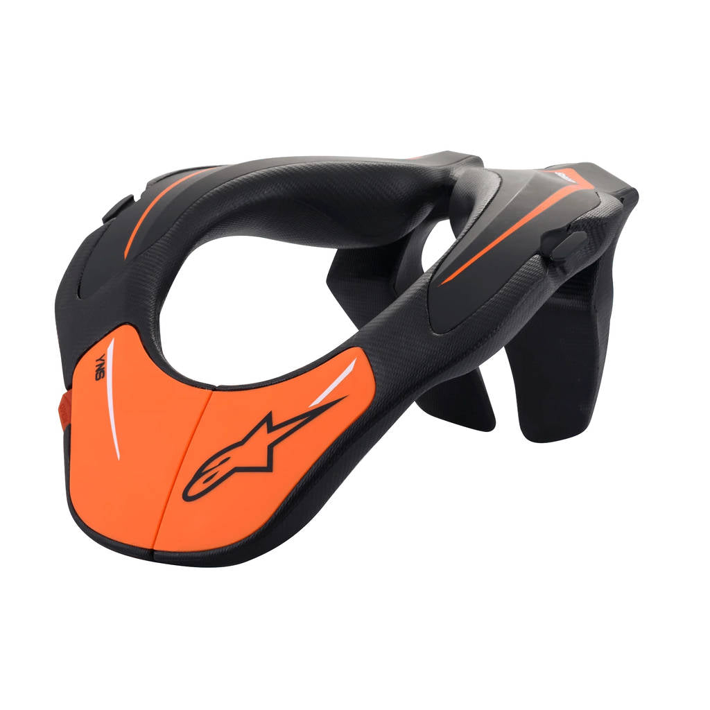 ALPINESTARS 6540118_14_OS Youth Neck Support, black/orange, One Size Photo-0 