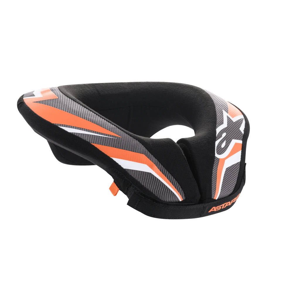 ALPINESTARS 6741018_148_S/M SEQUENCE YOUTH NECK ROLL, black/anthracite/orange, Size S/M (6-10 yrs.) Photo-0 