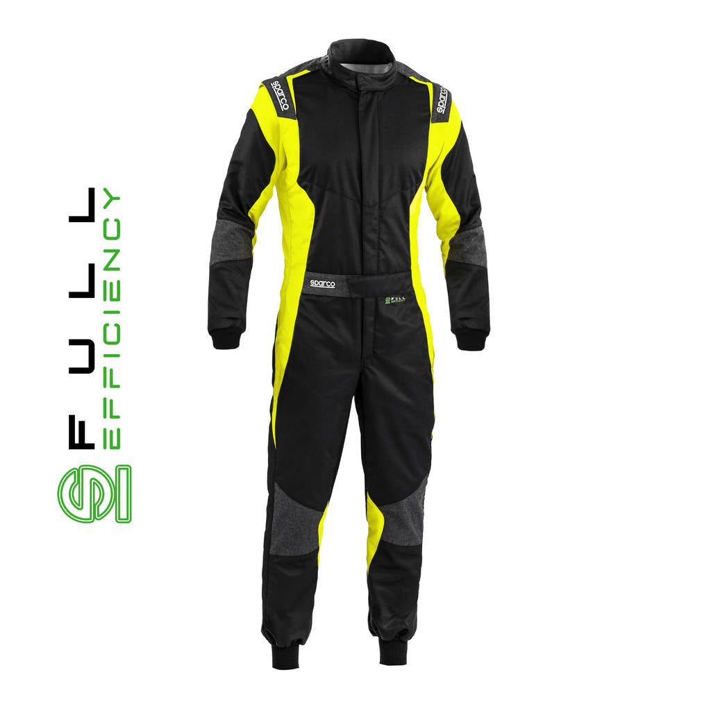 SPARCO 00115548NRGF FUTURA Racing suit, FIA 8856-2018, black/yellow, size 48 Photo-0 