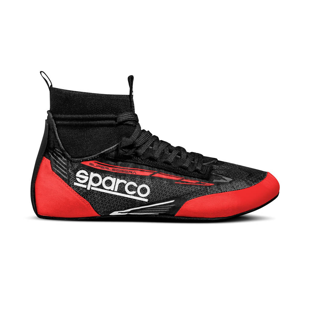 SPARCO 0012A344NRRS SUPERLEGGERA (Fabric) Racing shoes, FIA 8856/2018, black/red, size 44 Photo-0 