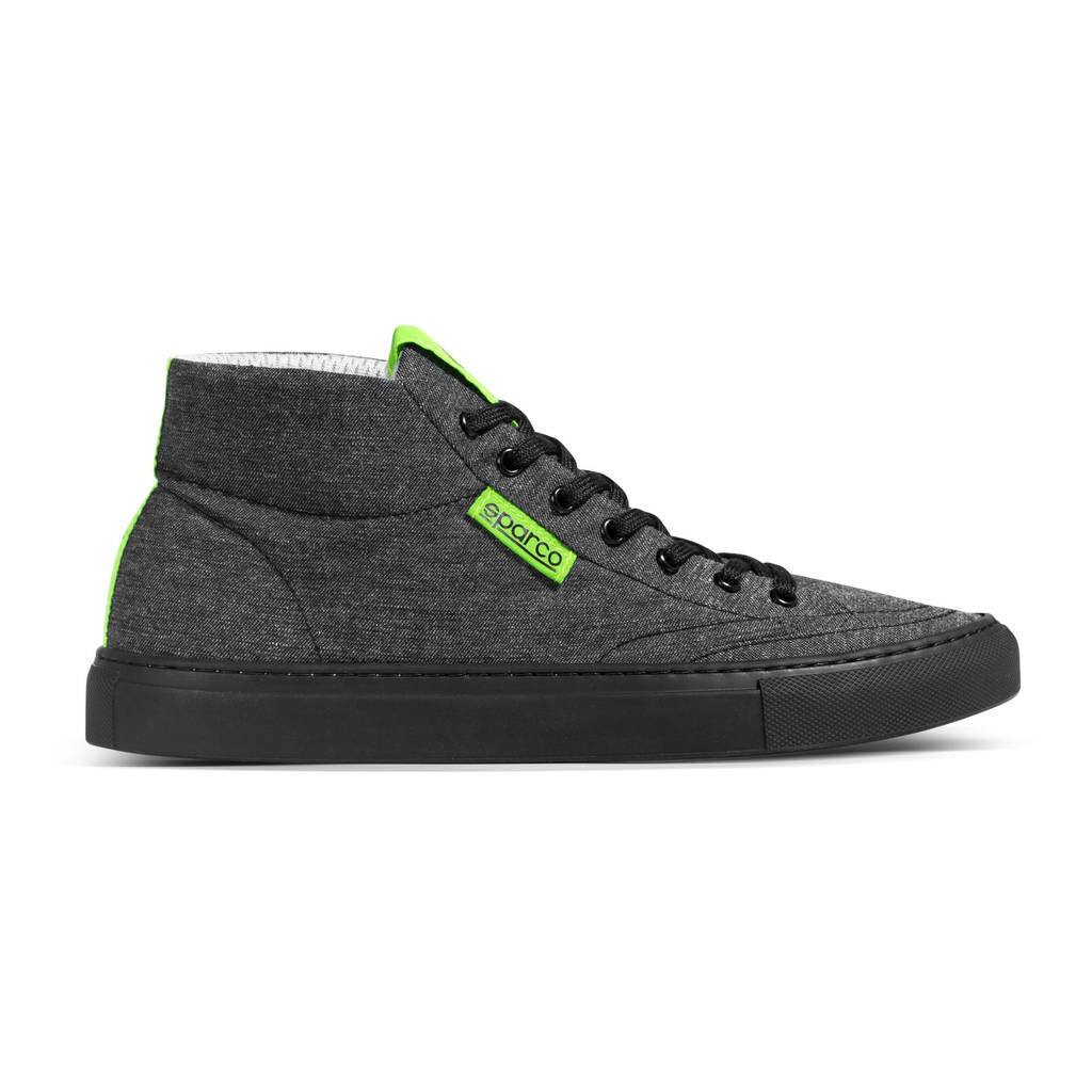 SPARCO 0012A437GRVF FUTURA Racing shoes, FIA 8856-2018, grey/green, size 37 Photo-0 