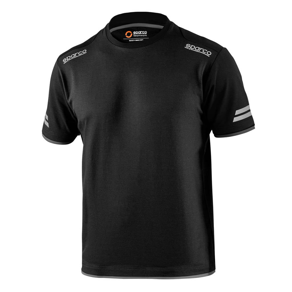 SPARCO 02416NRGS4XL TECH T-shirt, black/grey, size XL Photo-0 