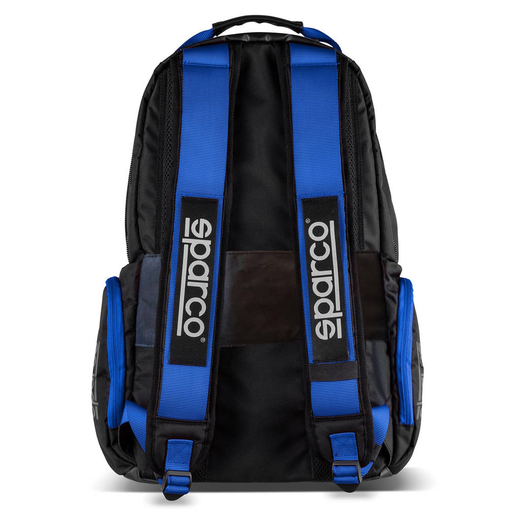 SPARCO 016445NRAZ SUPERSTAGE Backpack, black/blue Photo-1 