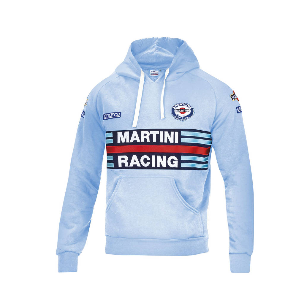 SPARCO 01279MRCE5XXL HOODIE MARTINI RACING, celestial, size XXL Photo-0 