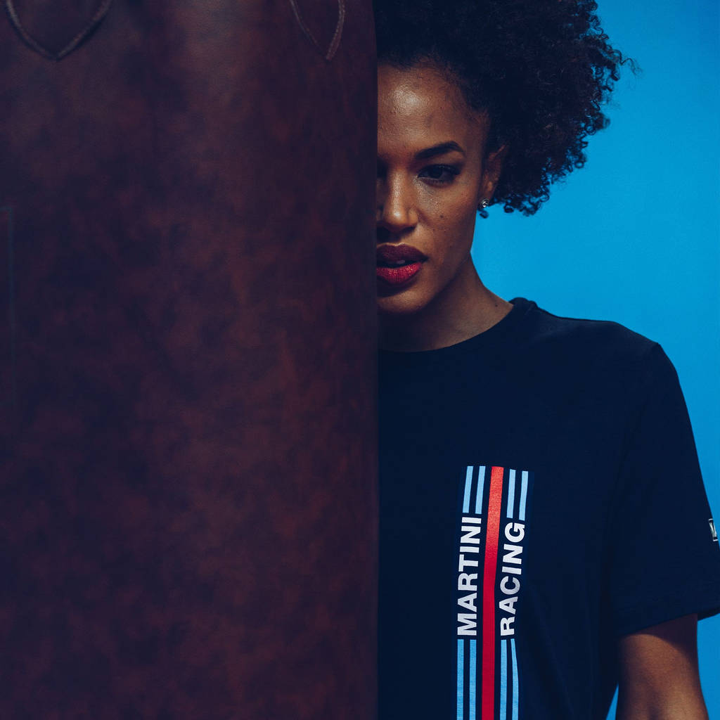 SPARCO 01339MRNR6XXX T-shirt BIG STRIPES MARTINI RACING, black, size XXXL Photo-2 