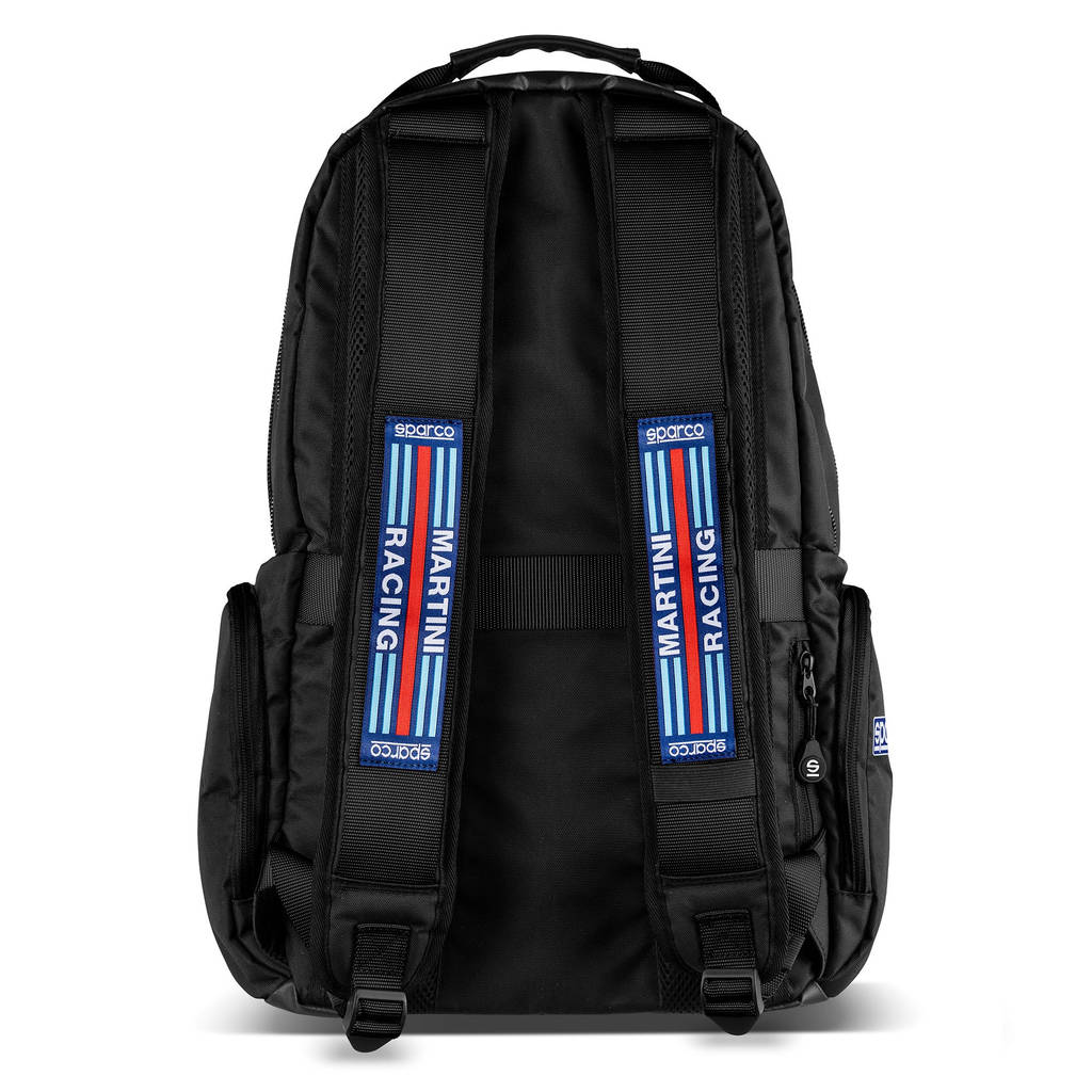 SPARCO 016445MRNR Superstage MARTINI RACING Backpack, black Photo-1 