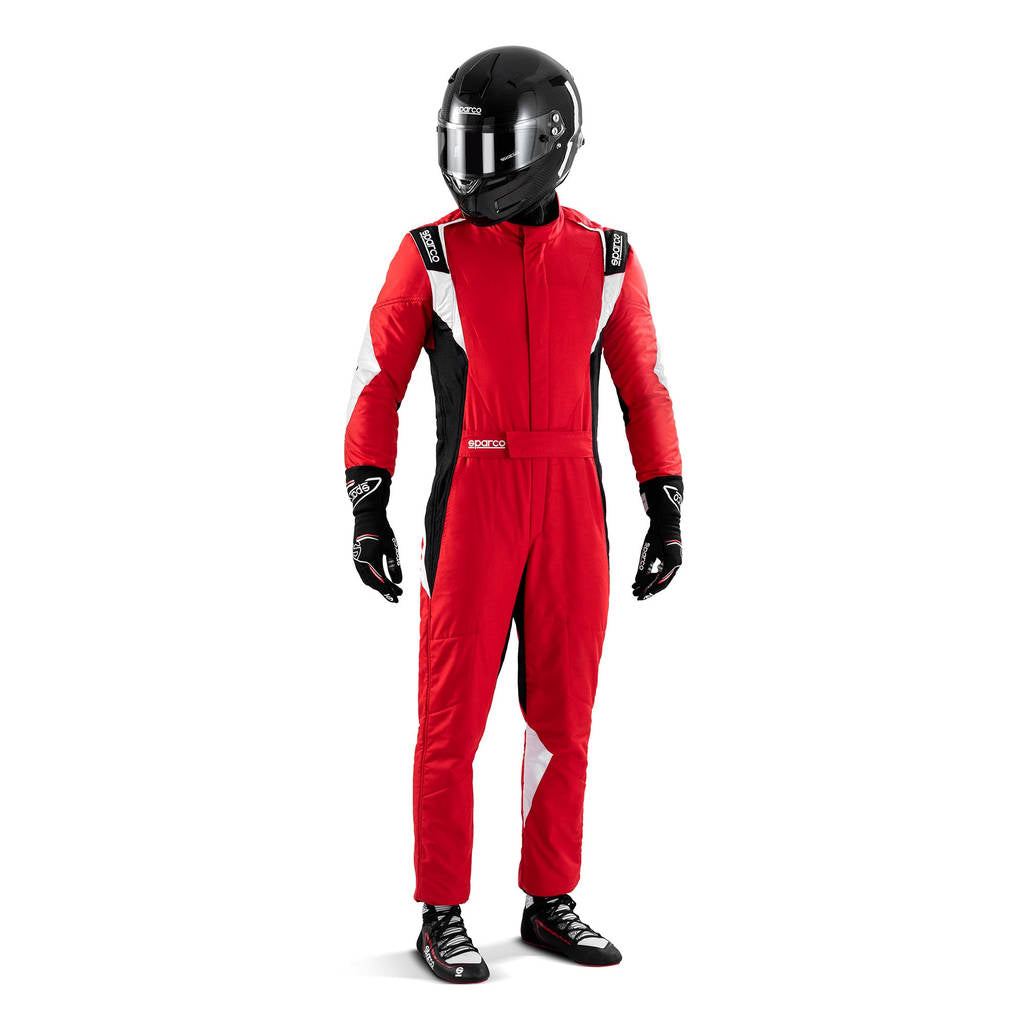 SPARCO 00114266RNBI Racing suit SUPERLEGGERA R564, FIA 8856-2018, red/black/white, size 66 Photo-0 