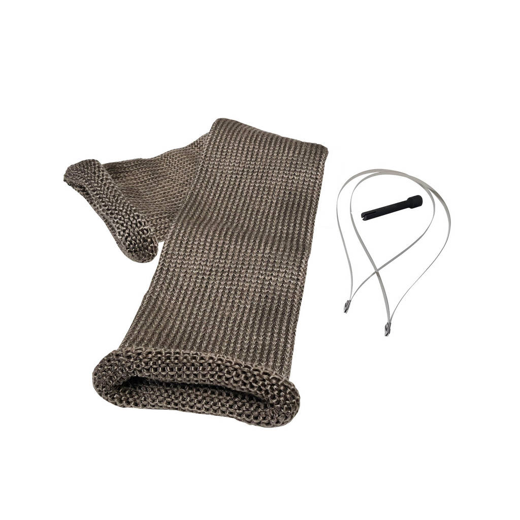 DEI 10042 Titanium Knit Exhaust Sleeve 3" x 36" Photo-0 