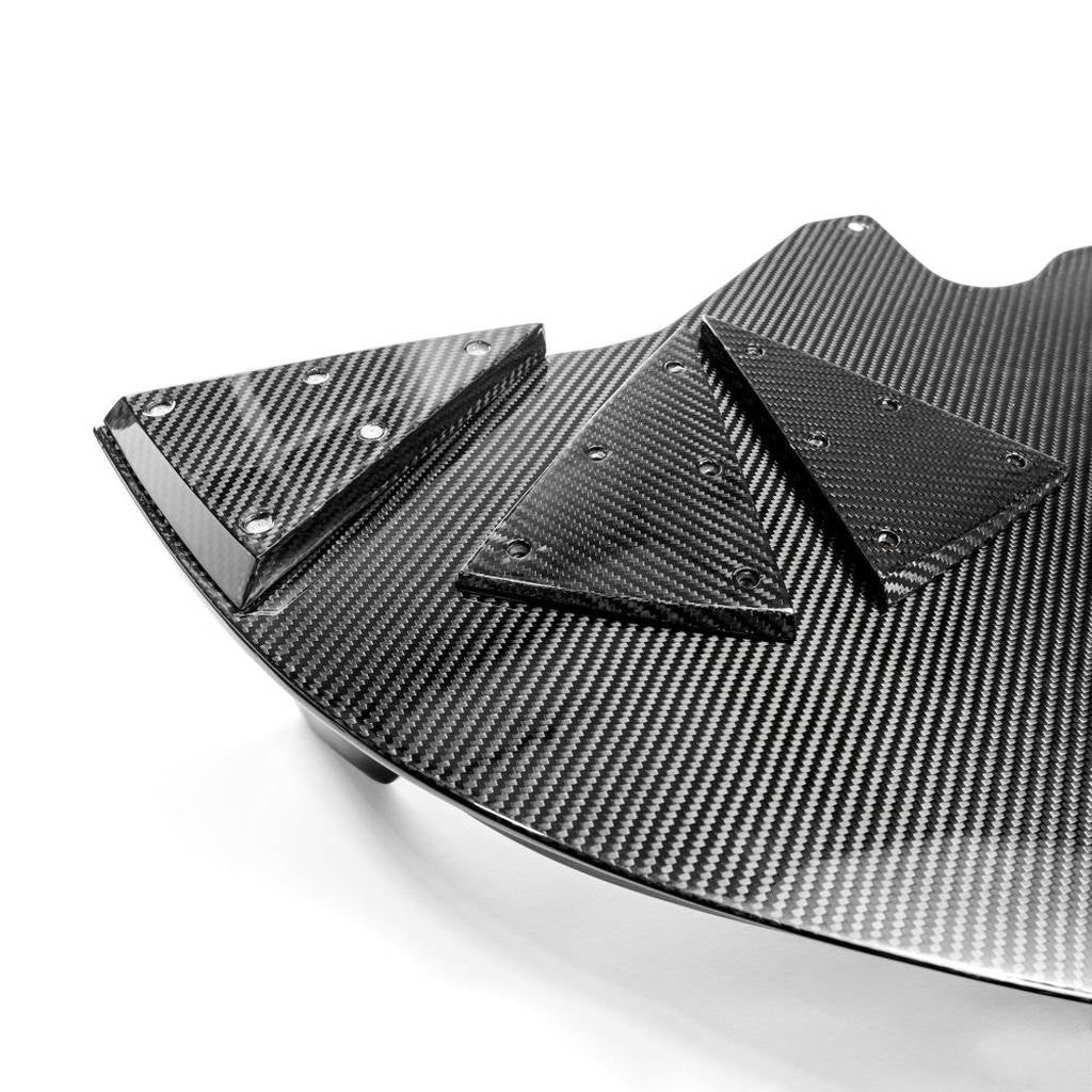UNPLUGGED PERFORMANCE UP-MS2-365-10.1 Aero Pad Pair 16mm for Front Diffuser Autobahn, Gloss Carbon for TESLA Model S2 2021 Photo-4 