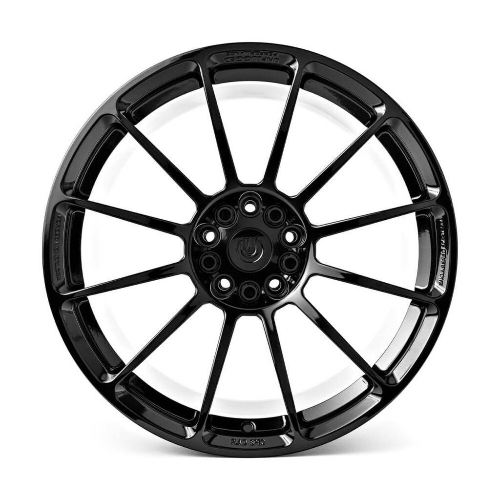 UNPLUGGED PERFORMANCE UP-UP03-DBL-002 Single Wheel UP-03, Forged, 19x11+31 - 5x120 /5x114.3 Double Drill, Satin Black for TESLA Model S 2021 Photo-3 