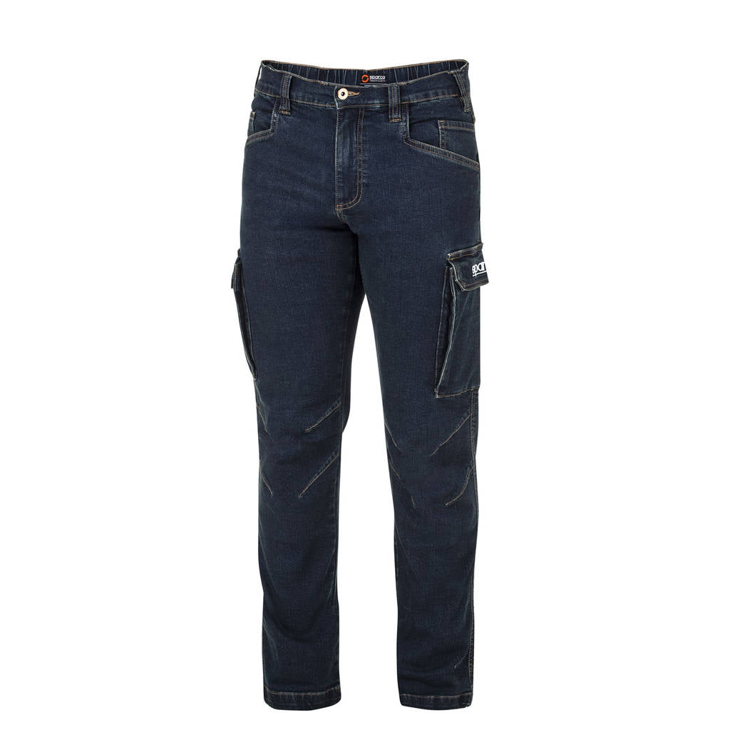 SPARCO 02430BS6XXX Mechanic's tech denim jeans TW 3XL Photo-0 