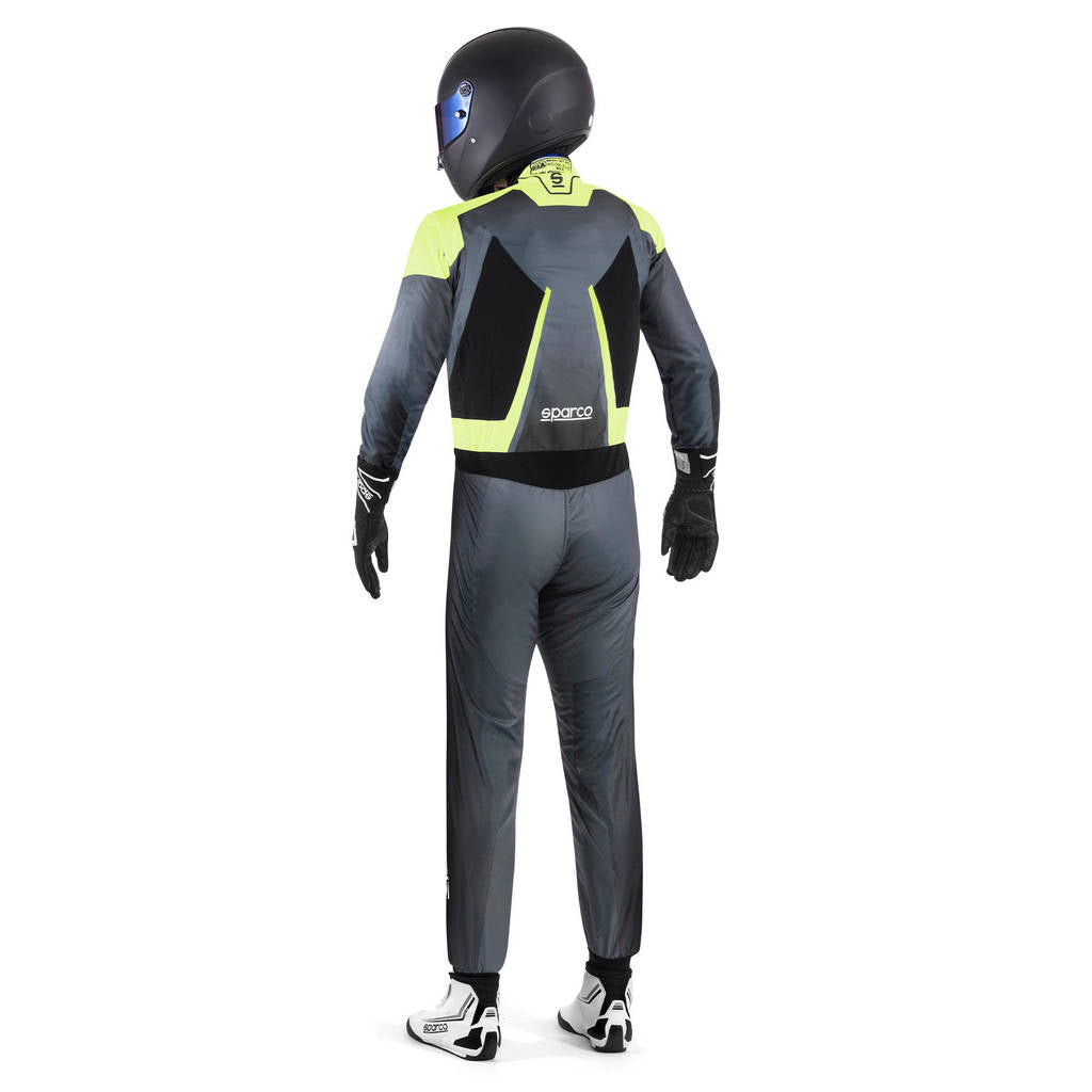 SPARCO 00231046NRGF Karting suit PRIME K 8877-2022 black/yellow 46 Photo-1 