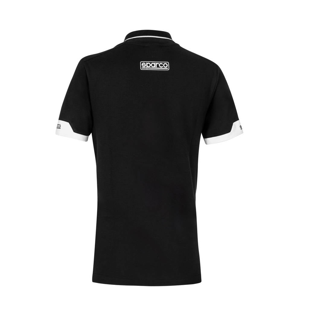 SPARCO 013036LNR0XS Polo zip lady black XS Photo-1 