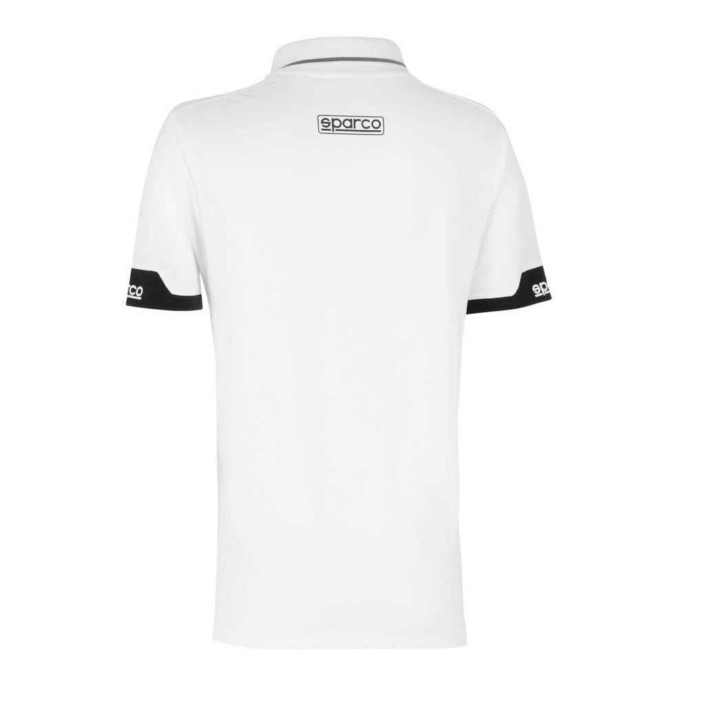 SPARCO 013036LBI2M Polo zip lady white M Photo-1 