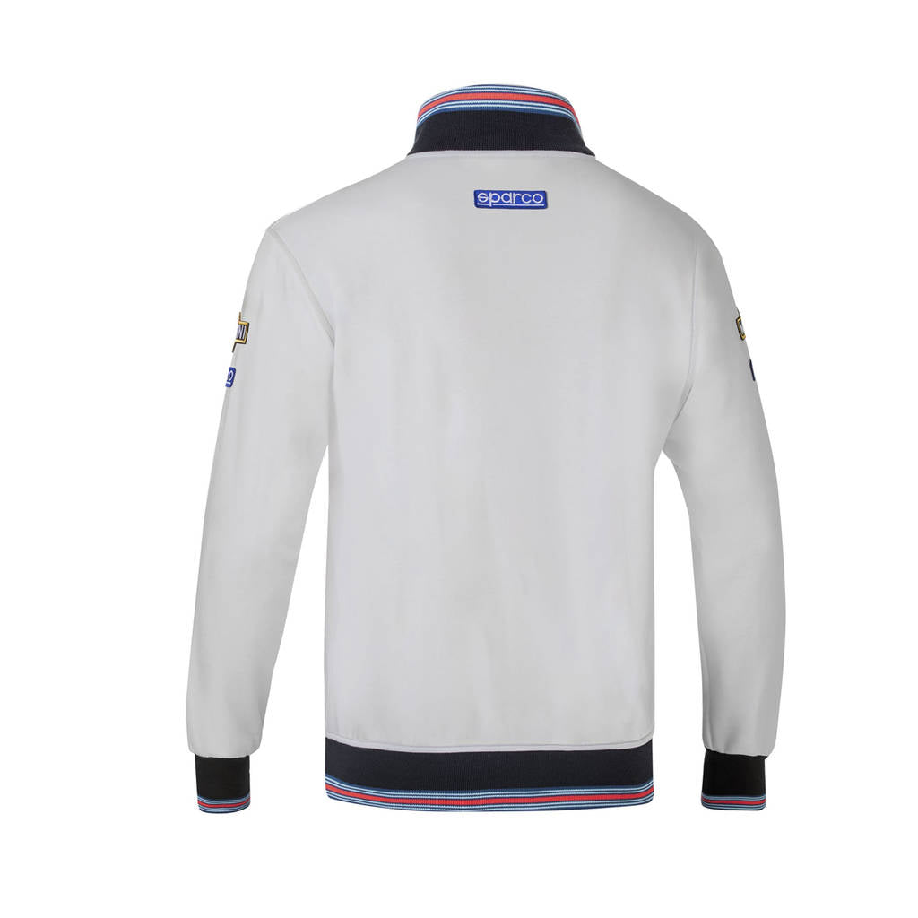 SPARCO 01278MRGR1S Full zip sweatshirt MARTINI RACING grey S Photo-1 