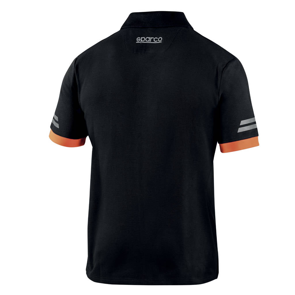 SPARCO 02415NRAF4XL Mechanic's tech Polo TW black/orange XL Photo-1 