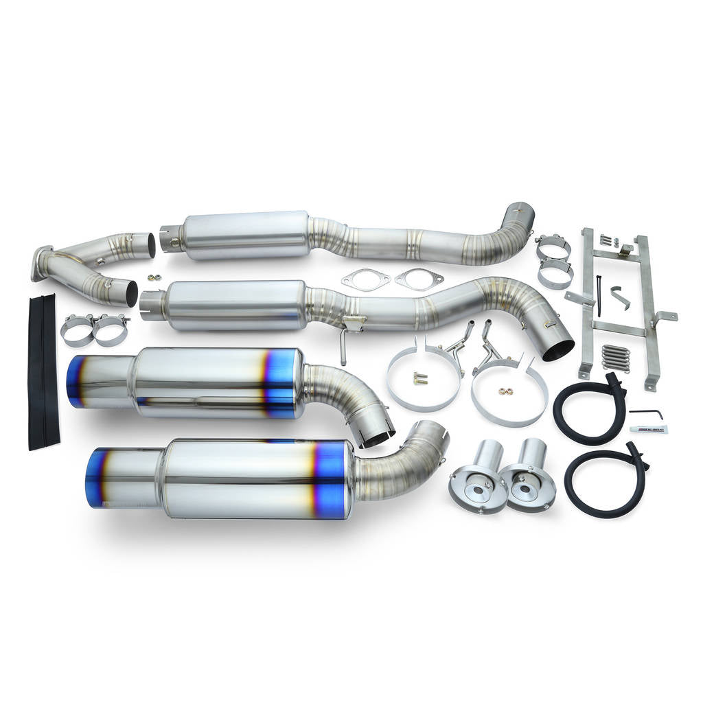 TOMEI TB6090-NS21D Full Titanium Muffler Kit EXPREME TI TYPE-D for NISSAN 400Z (RZ34) 2022+ Photo-0 