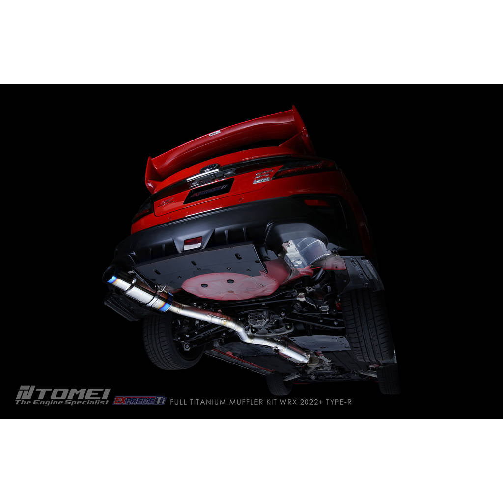 TOMEI TB6090-SB06A Full Titanium Muffler Kit EXPREME TI TYPE-R for SUBARU WRX 2022+ Photo-0 