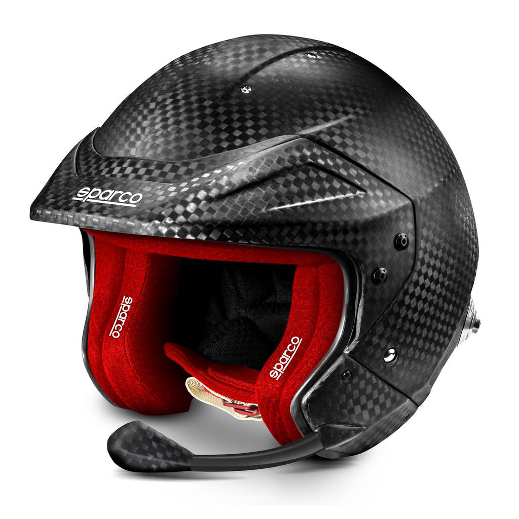 SPARCO 003372ZRS3ML HELMET 8860 JET Red M+ Photo-1 