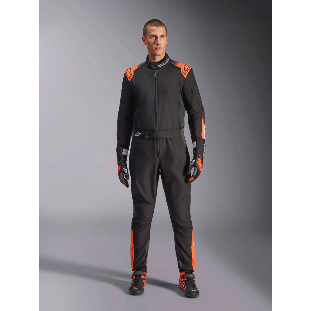 ALPINESTARS 3353024_1241_60 Kmx-5 v3 suit - black white orange fluo, Size 60 Photo-0 