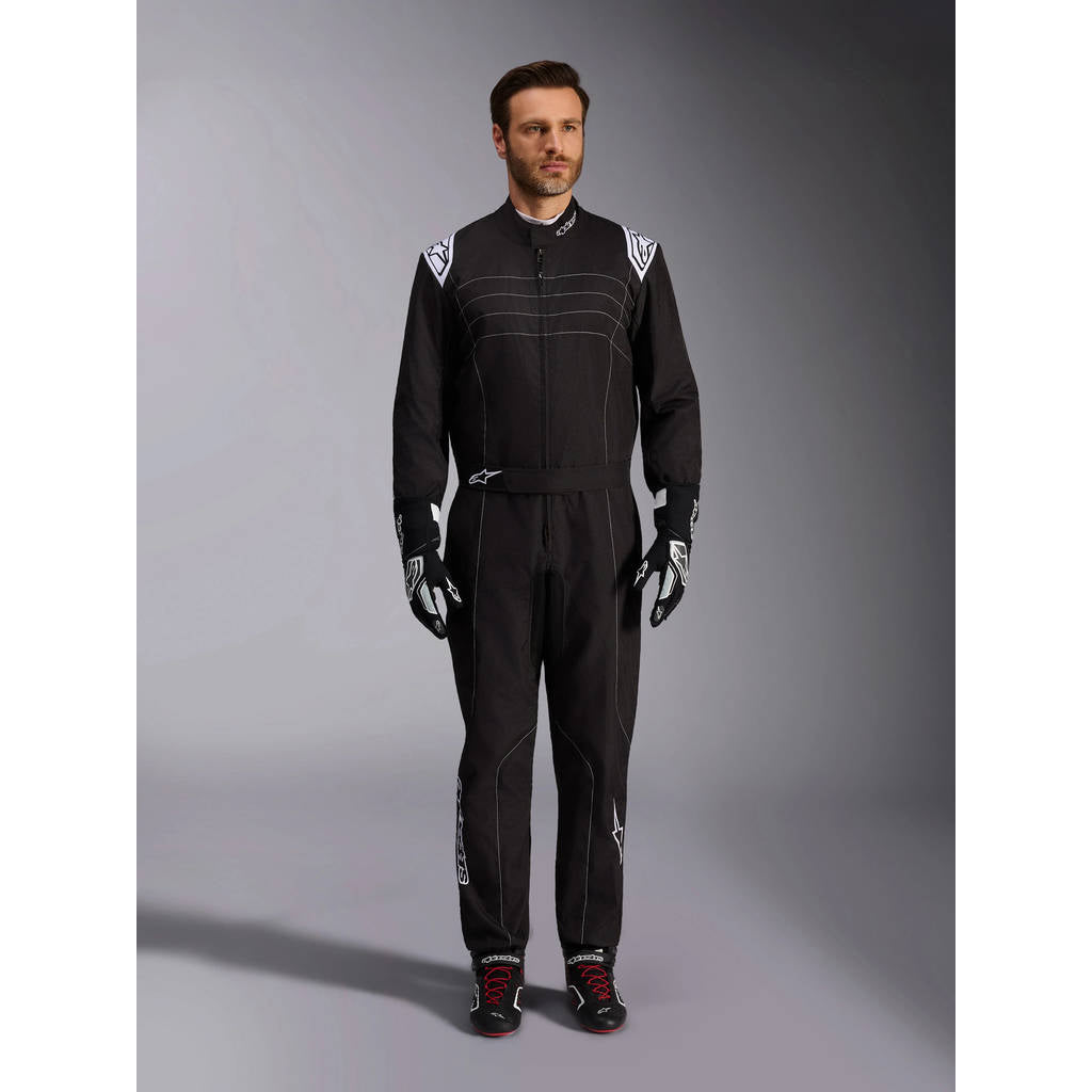 ALPINESTARS 3356024_12_44 Kmx-9 v3 suit - black white, Size 44 Photo-0 