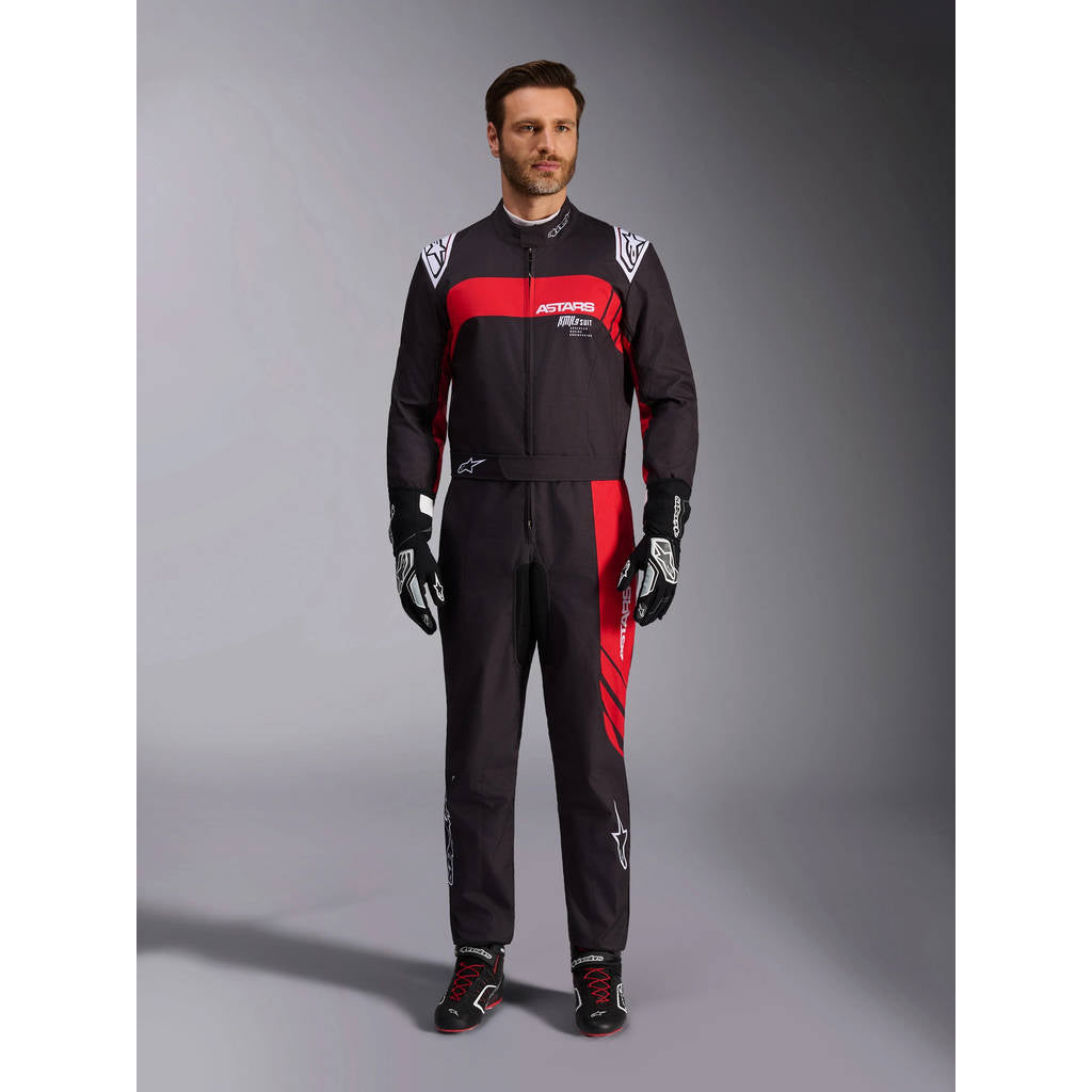 ALPINESTARS 3356424_13_60 Kmx-9 v3 graphic 3 suit - black red, Size 60 Photo-0 