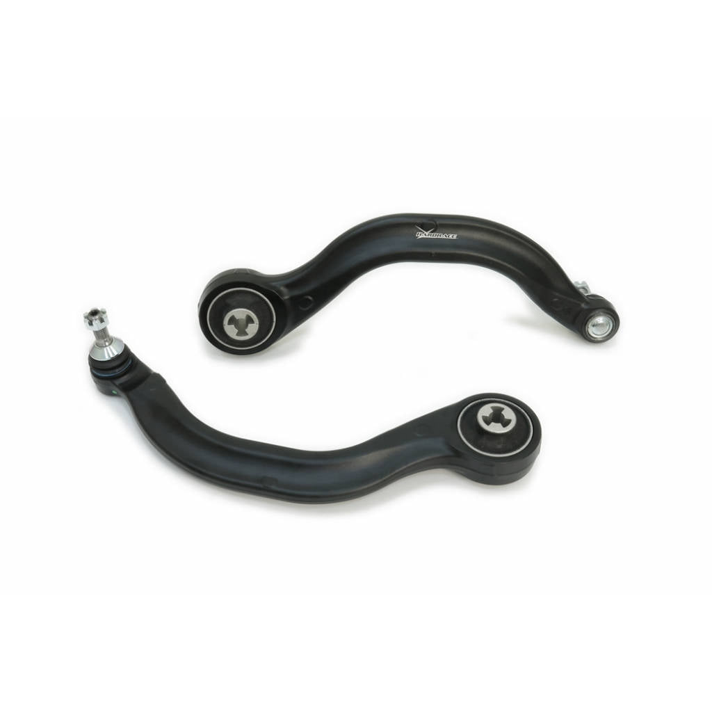 HARDRACE Q1230 Front lower rear curved arm (harden rubber) - 2pcs/set for TESLA MODEL 3 2017+ / MODEL Y 2020+ Photo-2 