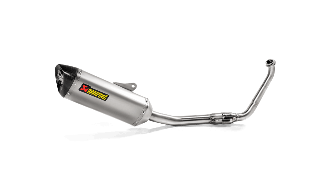 AKRAPOVIC S-Y125R6-HZT Racing Line (Titanium) Yamaha YZF-R125 2019-2019 Photo-0 