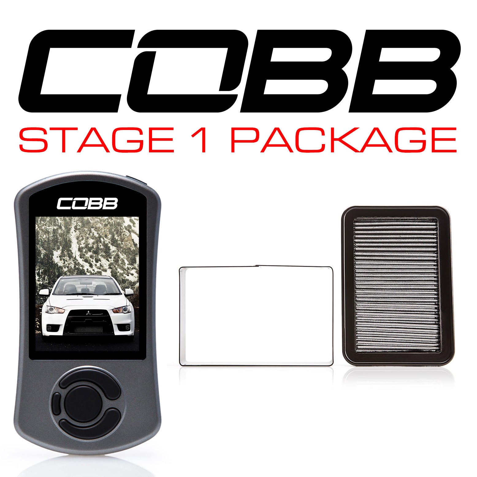 COBB 652X01 MITSUBISHI Stage 1 Power Package EVO X 2008-2015 Photo-0 