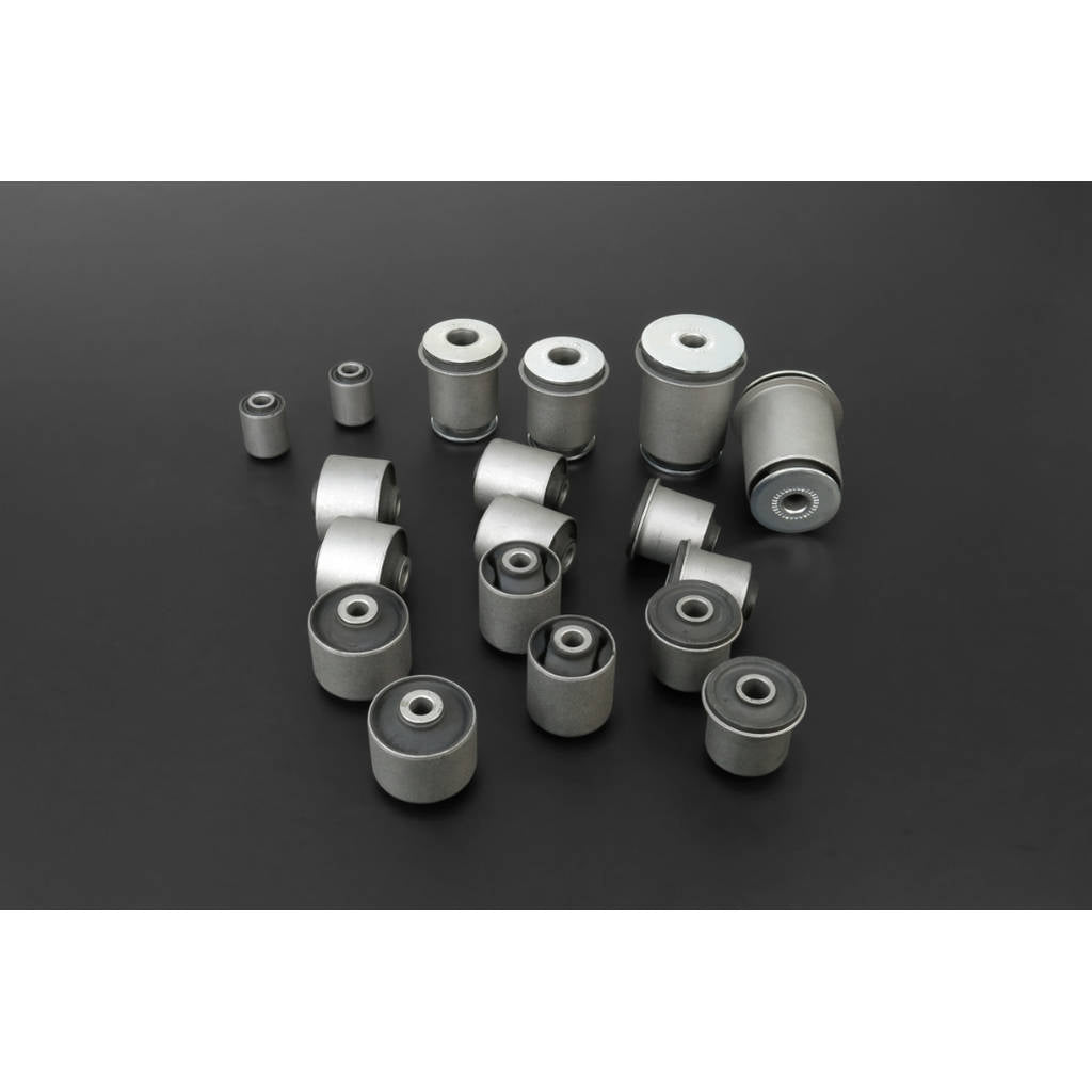 HARDRACE Q1337 Arm bushing complete set (harden rubber) - 18pcs/set for TOYOTA Land Cruiser (J200) 2007-2021 Photo-0 