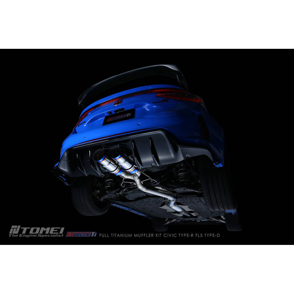 TOMEI TB6090-HN06E Exhaust System EXPREME Ti Titanium for HONDA Civic Type-R (FL5) 2022+ Photo-0 
