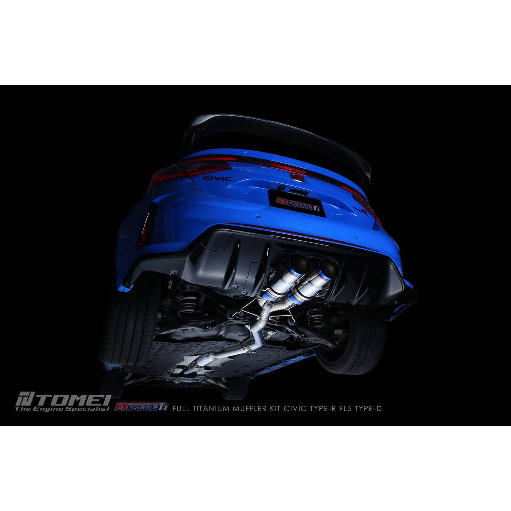 TOMEI TB6090-HN06E Exhaust System EXPREME Ti Titanium for HONDA Civic Type-R (FL5) 2022+ Photo-3 