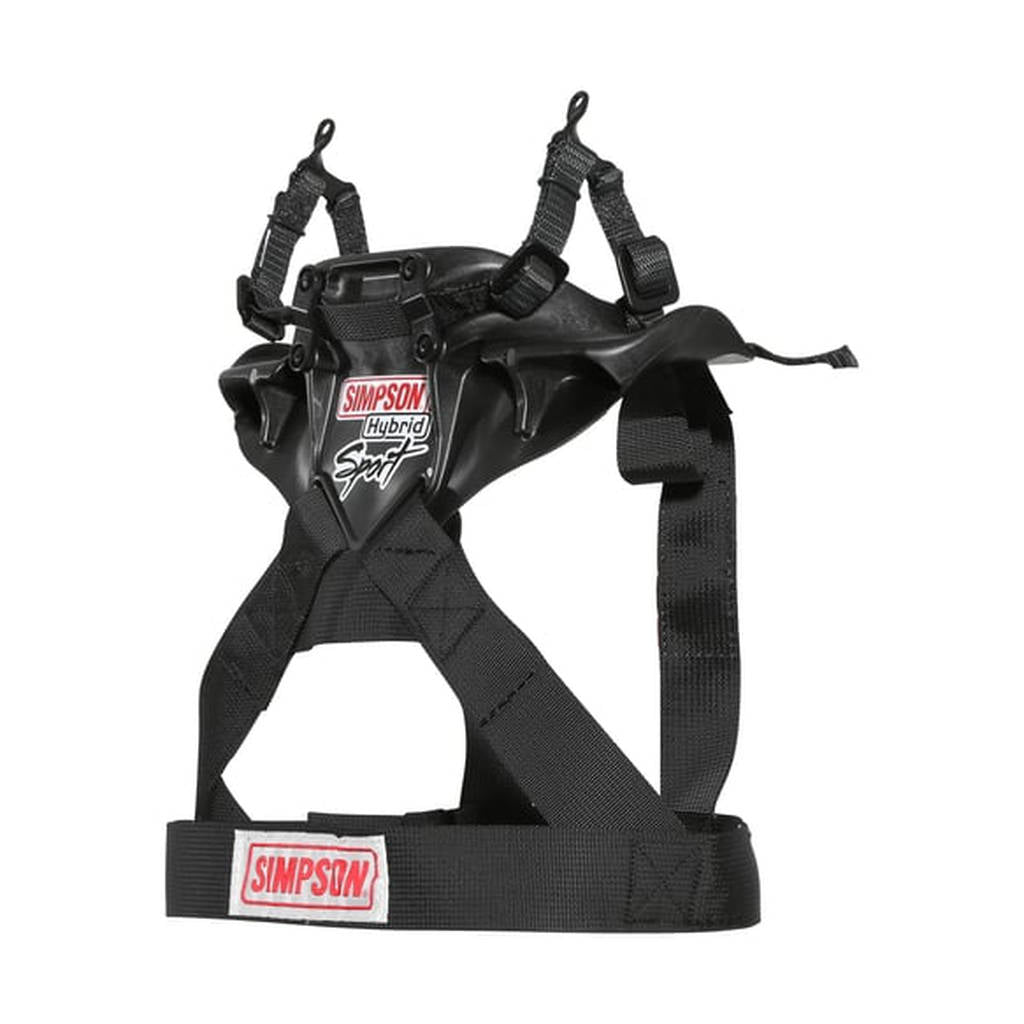 Simpson HS.XSM.11.M61.FIA Neck Restraint Hybrid Sport X-SMALL Adjustable sliding tether w/ M61 quick release helmet anchors Photo-4 