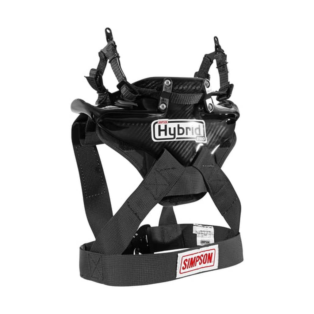 Simpson HYPL.SML.11.M61.FIA Neck Restraint Hybrid ProLite SMALL Adjustable sliding tether w/ M61 quick release helmet anchors Photo-0 