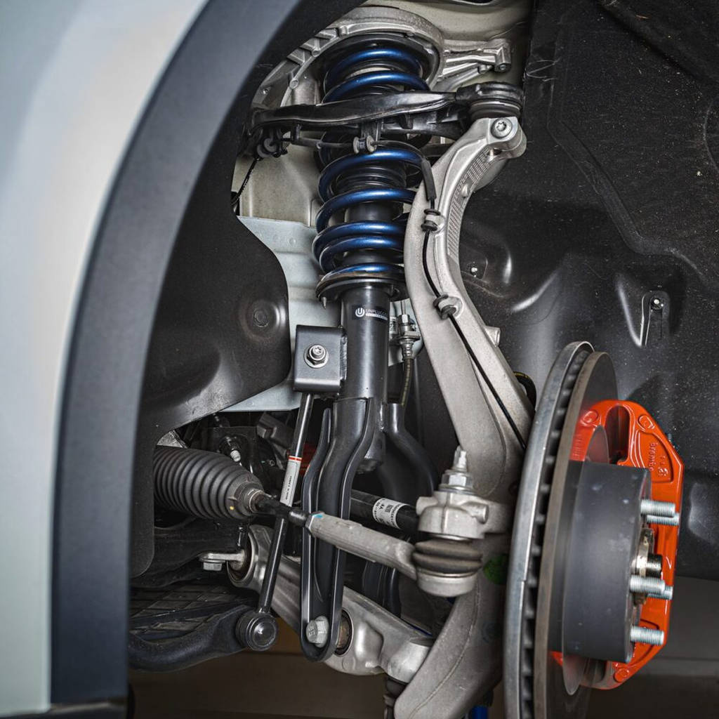 UNPLUGGED PERFORMANCE UP-M3MY-382-4.1 Luxury suspension kit (just the shocks) for TESLA Model Y Photo-3 