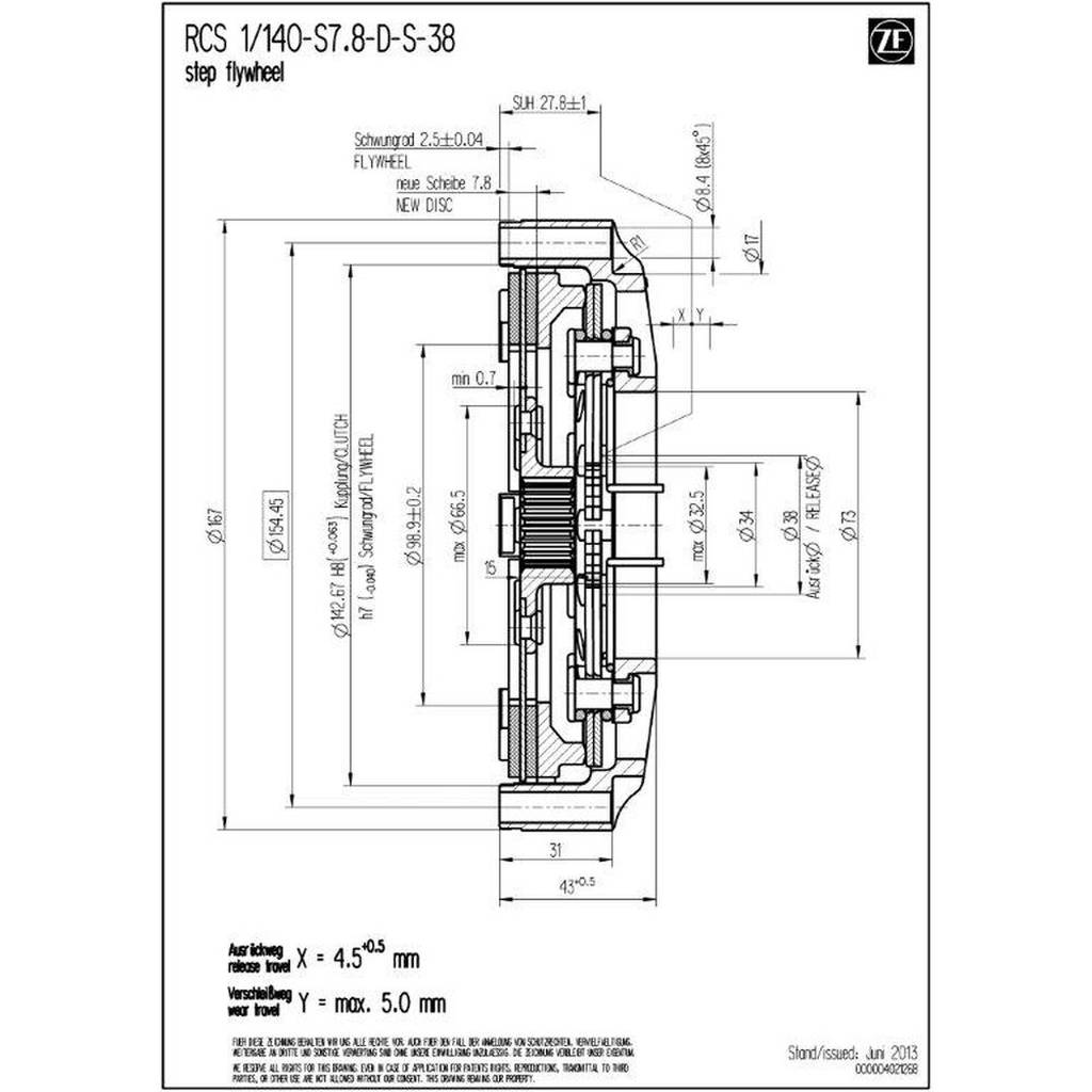 SACHS PERFORMANCE 003072000296 Clutch Housing RCS 140 Photo-2 