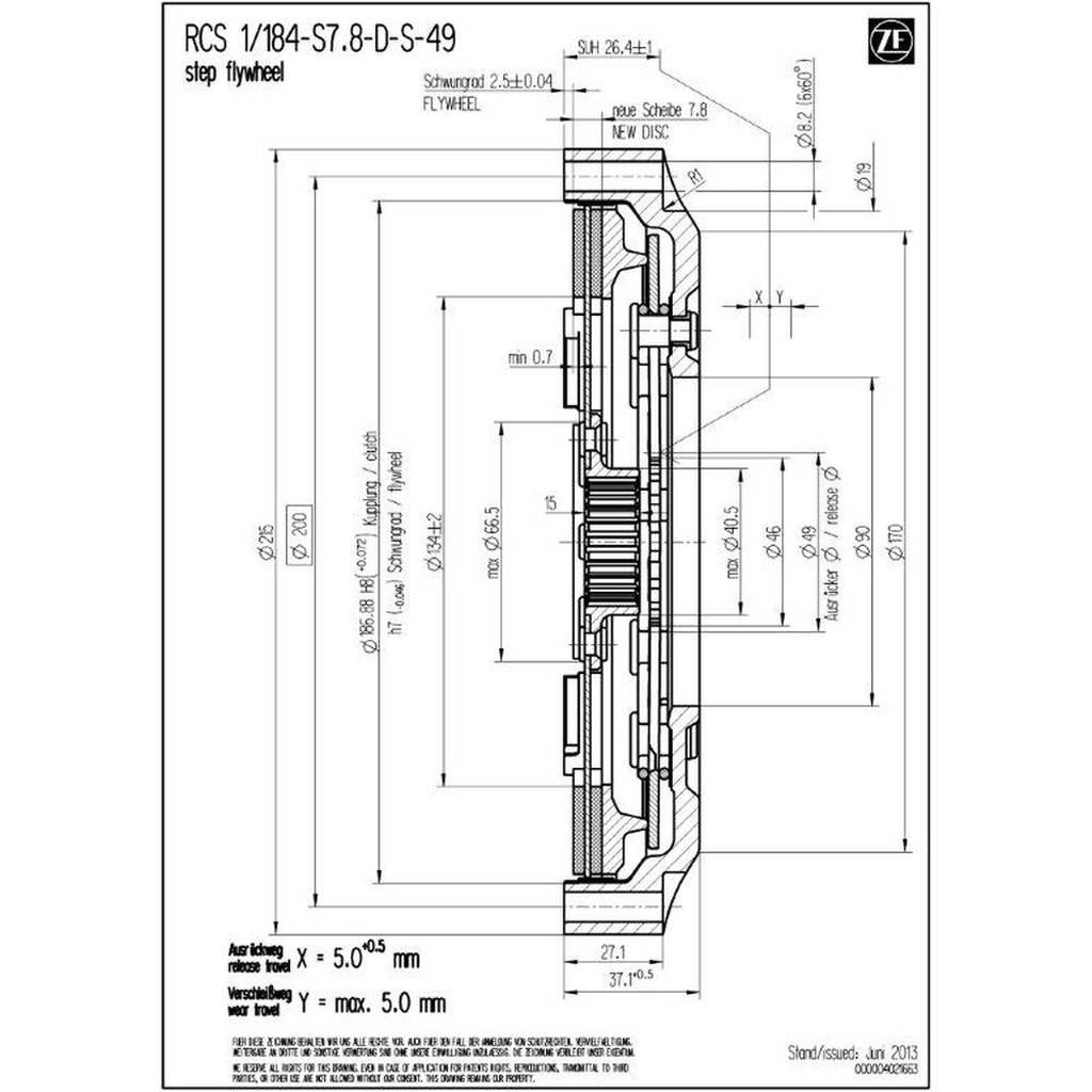 SACHS PERFORMANCE 003072000478 Clutch Housing RCS 184 Photo-2 
