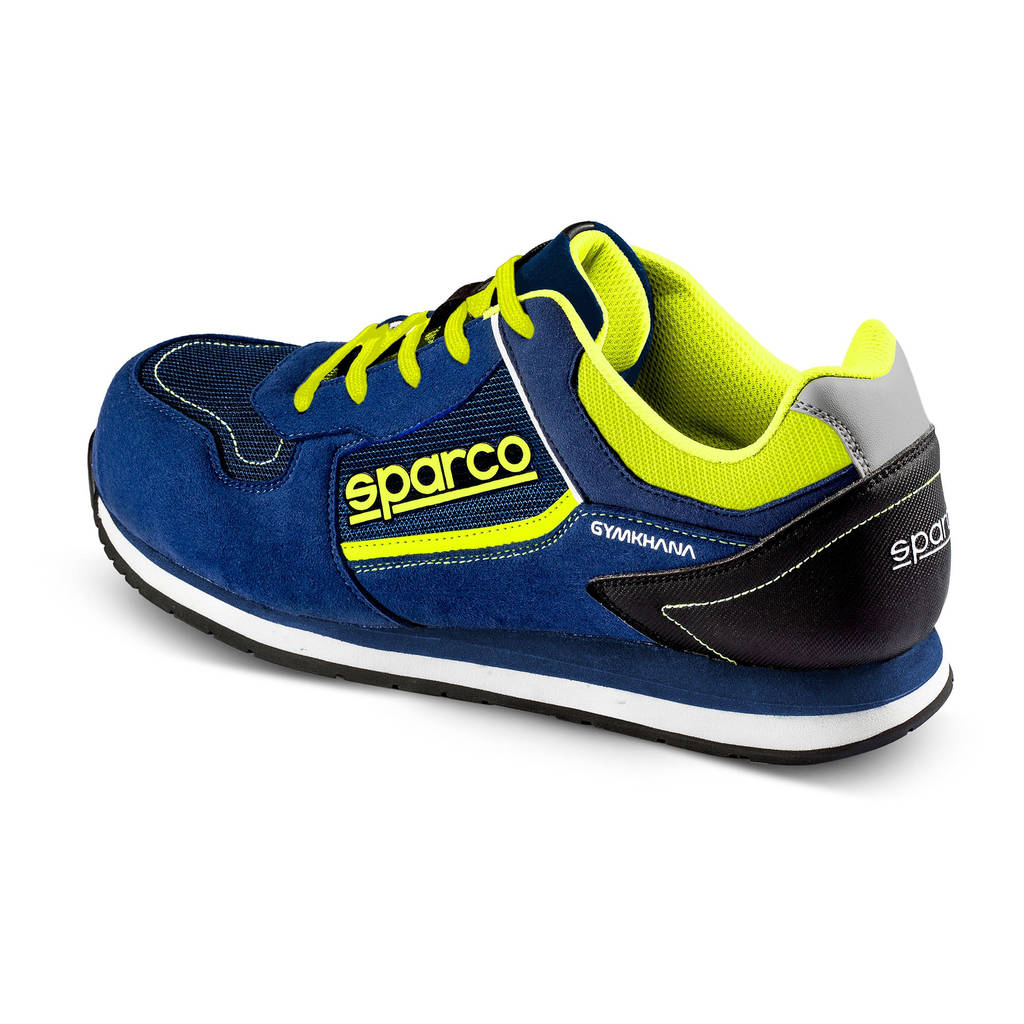 SPARCO 0752738BMGF Shoes Gymkhana Dani S1P blue marine/yellow fluo 38 Photo-2 