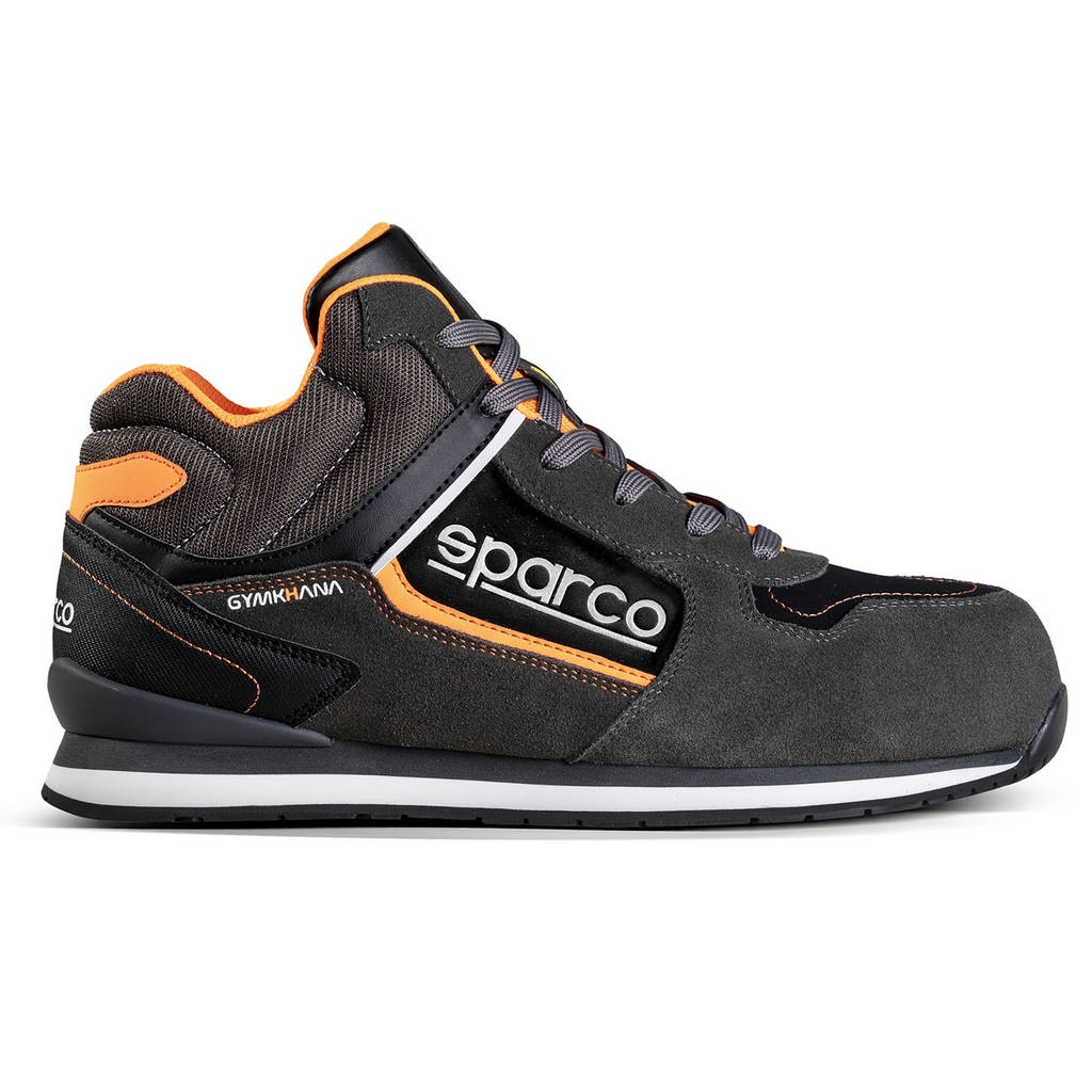 SPARCO 0753648GSAF Shoes Gymkhana-H Acropolis S3 ESD Grey/Orange Fluo 48 Photo-1 