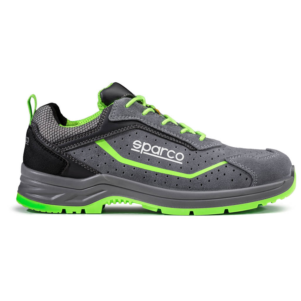 SPARCO 0753838GRVF Shoes Indy Felix S1P ESD gray/Green fluo 38 Photo-1 